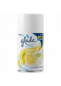 Змінний балон до автоматичного освіжувача повітря Glade Освіжаючий лимон, 269 мл